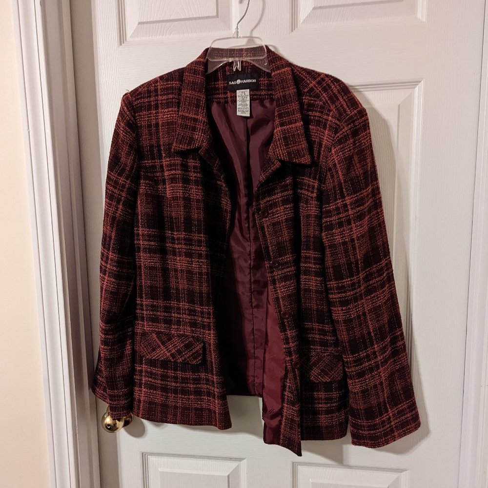 Women's jacket by Sag Harbor, size 18